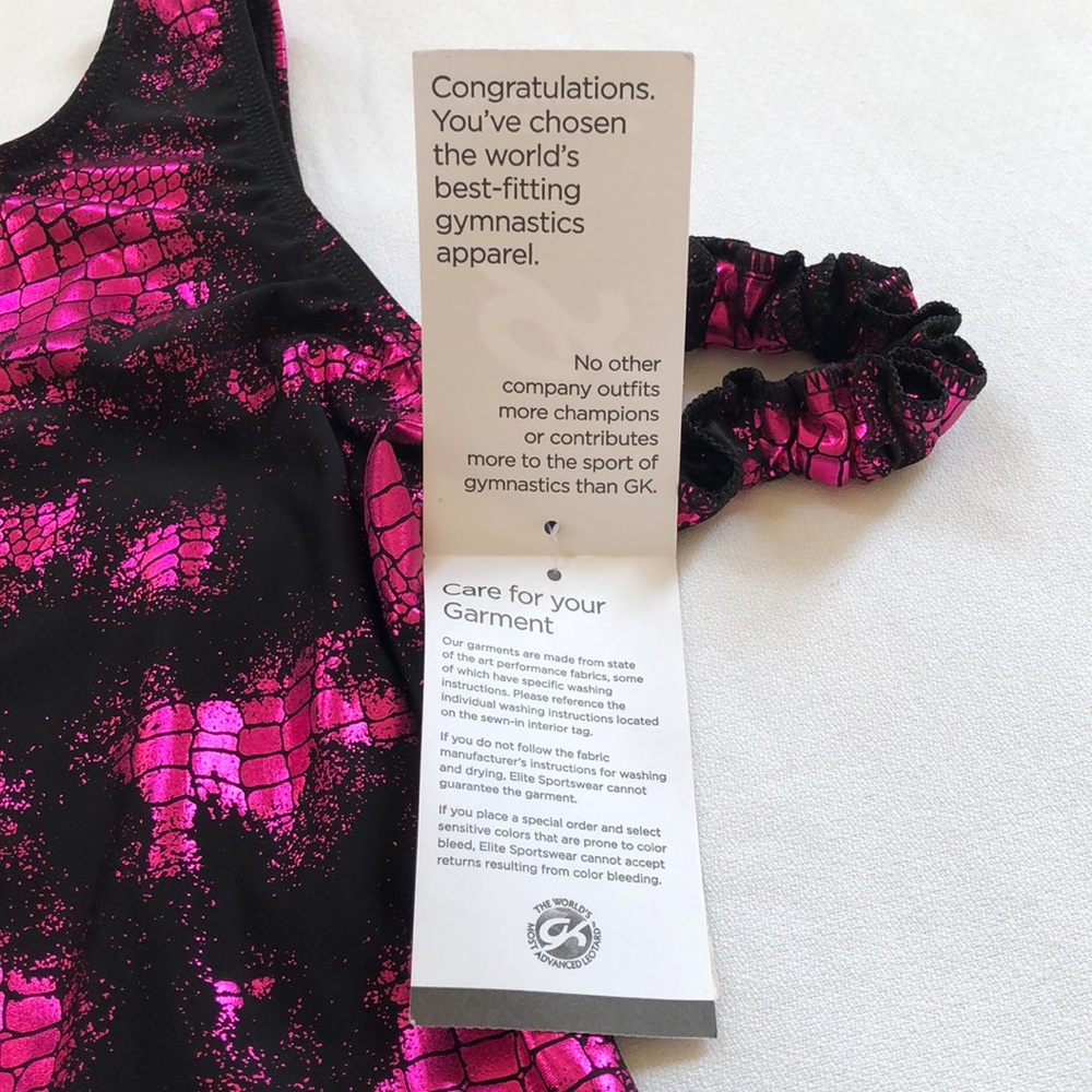 GK Gymnastics / Dance Leotard sz Adult Extra Small - Picture 4 of 8